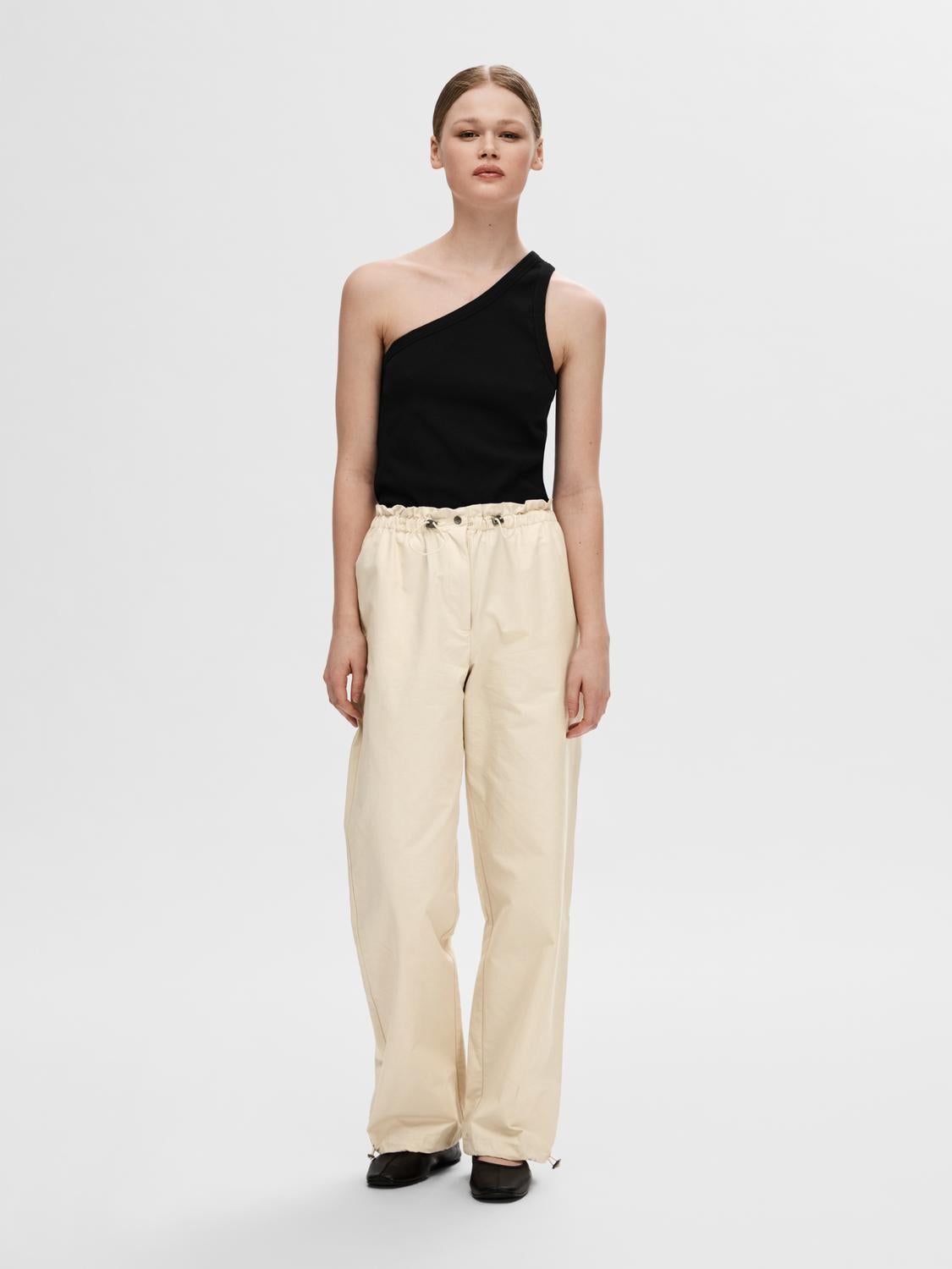 Anna tank topp - Sort